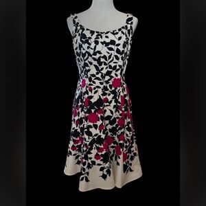 Nine West Floral Sleeveless Tank Dress, Size 6